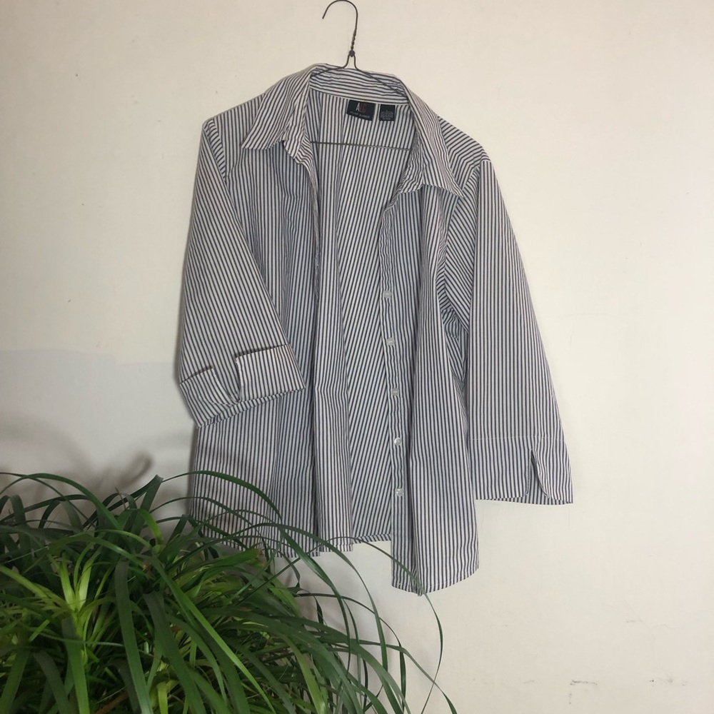 Striped Button Up